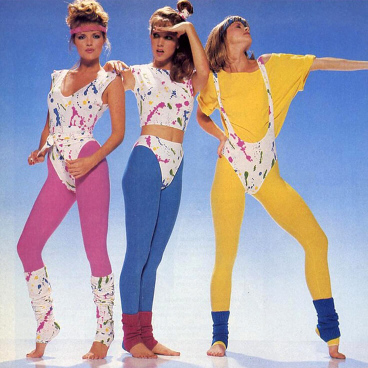 80s fashion style women
